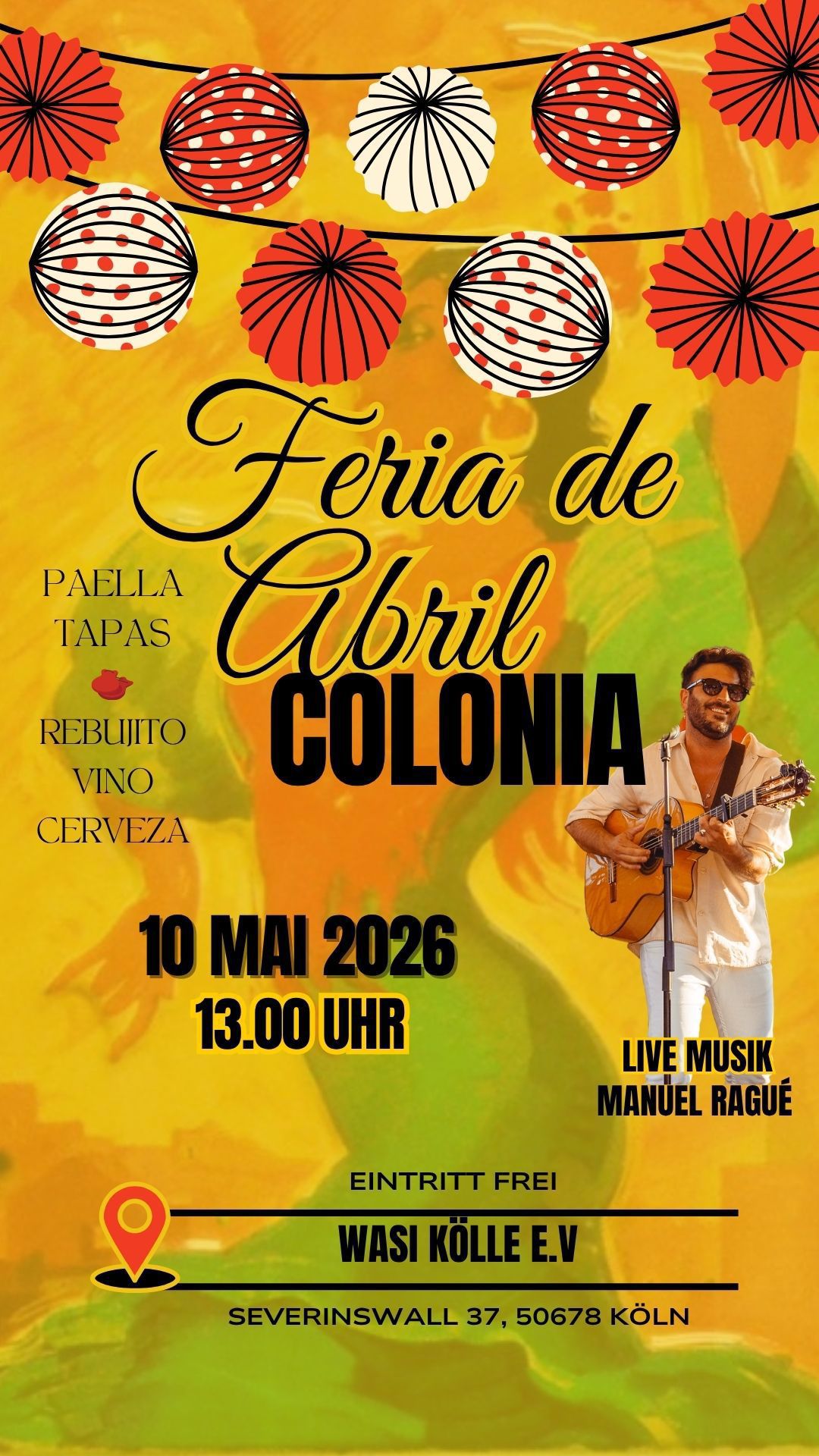 FERIA DE ABRIL COLONIA – ¡VÍVELA! 💃🔥  
